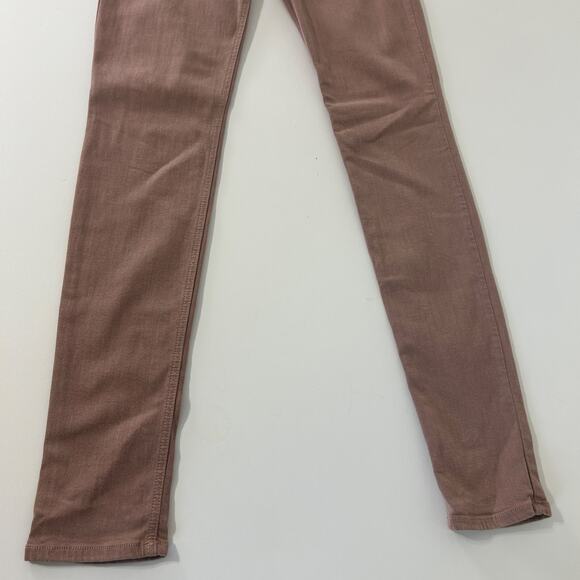 Joe’s Jeans Women’s 29 Mid Rise Skinny Mauve Pink Stretch Denim Pants Made USA - Picture 12 of 14